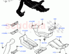 Air Vents, Louvres And Ducts (2nd Row, Internal Components)