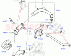 Thermostat/Housing & Related Parts (5.0 Petrol AJ133 DOHC CDA) ((V) FROMJA000001, …