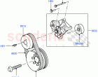 Pulleys And Drive Belts (Secondary Drive) (5.0L OHC SGDI NA V8 Petrol - AJ133) ((V…