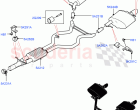 Rear Exhaust System (2.0L I4 High DOHC AJ200 Petrol) ((V) FROMJA000001)