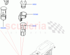 Instrument Panel Related Parts (Console Deployable Tables) ((V) FROMJA000001)