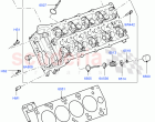 Cylinder Head (5.0L P AJ133 DOHC CDA S/C Enhanced) ((V) FROMKA000001)