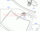Windscreen/Inside Rear View Mirror (Less Armoured) ((V) FROMAA000001)