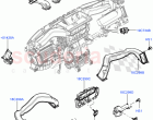 Air Vents, Louvres And Ducts (Instrument Panel, Internal Components) (Less Head Up…
