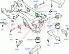 Rear Cross Member & Stabilizer Bar (Crossmember) (Halewood (UK), Electric Engine B…