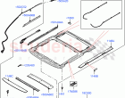 Sliding Roof Mechanism And Controls (Sunroof Frame) (With Roof Conversion-Panorama…