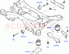 Rear Cross Member & Stabilizer Bar (Crossmember) (Halewood (UK), Electric Engine B…