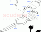 Exhaust System (Rear, Muffler) (4.4L DOHC DITC V8 Diesel) ((V) TOFA999999)