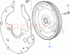 Flywheel (Cologne V6 4.0 EFI (SOHC)) ((V) FROMAA000001)