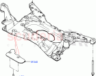 Front Cross Member & Stabilizer Bar (Crossmember) (Halewood (UK))