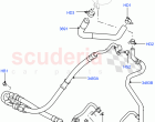 Supply & Return Hoses - Power Strg (3.0L 24V DOHC V6 TC Diesel) ((V) FROMAA000001)