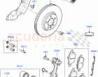 Front Brake Discs And Calipers (Halewood (UK)) ((V) TOFH999999)