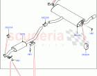 Rear Exhaust System (Rear Section) (2.0L 16V TIVCT T/C 240PS Petrol, Itatiaia (Bra…
