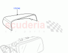Exterior Rear View Mirror ((V) FROMCA000001, (V) TODA999999)