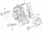 Alternator And Mountings (Solihull Plant Build) (3.0L DOHC GDI SC V6 PETROL) ((V) …