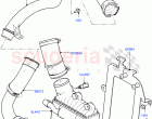 Intercooler/Air Ducts And Hoses (2.0L I4 DSL MID DOHC AJ200, Halewood (UK))