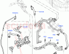 Heater Hoses (Solihull Plant Build) (2.0L I4 High DOHC AJ200 Petrol, With Fuel Fir…