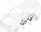 Wiring - Body Closures (Front And Rear Doors) (5 Door, Standard Wheelbase)