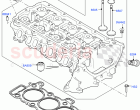 Cylinder Head (2.0L I4 DSL MID DOHC AJ200, Itatiaia (Brazil), 2.0L I4 DSL HIGH DOH…