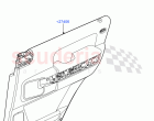 Rear Door Trim Panels (With B6 Level Armouring) ((V) FROMAA000001)