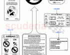 Labels (For Air Bag / Air Conditioning) ((V) FROMAA000001)