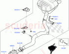 Rear Exhaust System (Solihull Plant Build) (2.0L I4 DSL MID DOHC AJ200, 2.0L I4 DS…