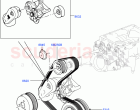 Pulleys And Drive Belts (Secondary Drive, Nitra Plant Build) (3.0L DOHC GDI SC V6 …