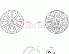 Wheels (Stealth Pack) (With Black Gloss Grille) ((V) FROMEA000001, (V) TOHA999999)