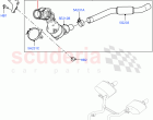 Front Exhaust System (Nitra Plant Build) (2.0L I4 High DOHC AJ200 Petrol, EU2, EU6…