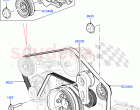 Pulleys And Drive Belts (Primary Drive) (5.0L P AJ133 DOHC CDA S/C Enhanced) ((V) …
