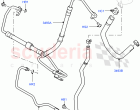 Supply & Return Hoses - Power Strg (3.6L V8 32V DOHC EFi Diesel Lion) ((V) FROMAA0…