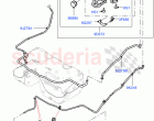 Fuel Lines (Rear) (2.0L I4 Mid DOHC AJ200 Petrol, Changsu (China), Fuel Tank Fille…