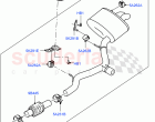 Rear Exhaust System (2.0L I4 DSL HIGH DOHC AJ200) ((V) FROMHA000001)