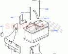 Battery And Mountings ((V) TO9A999999)