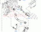 Cooling System Pipes And Hoses (Nitra Plant Build) (2.0L I4 DSL HIGH DOHC AJ200, L…