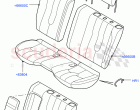 Rear Seat Covers (Taurus Leather, Itatiaia (Brazil), 2nd Row Seat 60/40 (3 P) - Fo…