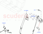 Rear Seat Belts (Solihull Plant Build) ((V) FROMHA000001)