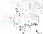Heater Hoses (Solihull Plant Build) (2.0L I4 DSL MID DOHC AJ200, With Fuel Fired H…