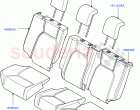 Rear Seat Covers (With 65/35 Split Fold Rear Seat) ((V) FROMAA000001)