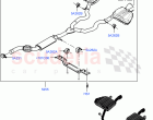 Rear Exhaust System (3.0L AJ20P6 Petrol High, Dual Exhaust) ((V) FROMMA000001)