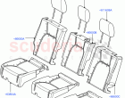 Rear Seat Covers (Landmark Limited Edition, With 35/30/35 Split Fold Rear Seat) ((…
