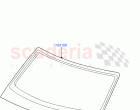 Windscreen/Inside Rear View Mirror (With B6 Level Armouring) ((V) FROMAA000001)