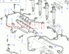Fuel Injectors And Pipes (2.4L Duratorq-TDCi HPCR (140PS) -Puma) ((V) FROM7A000001…