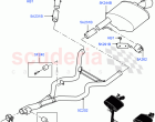 Exhaust System (Rear, Muffler) (4.4L DOHC DITC V8 Diesel) ((V) FROMGA000001, (V) T…