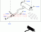 Rear Exhaust System (2.0L AJ20D4 Diesel Mid PTA, Euro Stage 4 Emissions, Halewood …