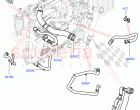 Cooling System Pipes And Hoses (Solihull Plant Build) (2.0L I4 DSL HIGH DOHC AJ200…
