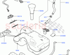 Fuel Tank & Related Parts (2.2L CR DI 16V Diesel)