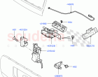 Luggage Compt/Tailgte Lock Controls (Less Armoured) ((V) FROMAA000001)