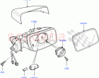 Exterior Rear View Mirror ((V) FROMAA000001, (V) TODA999999)