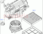 Heater/Air Con Blower And Compnts